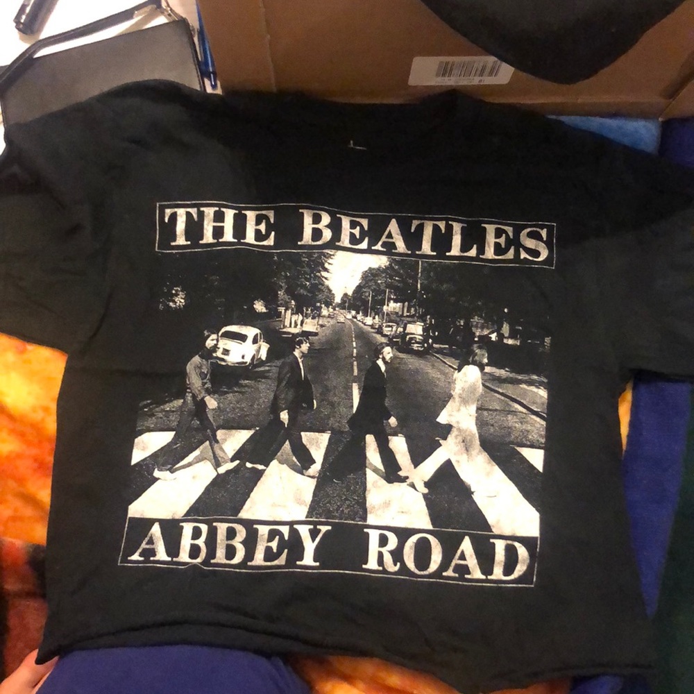 Beetles crop top